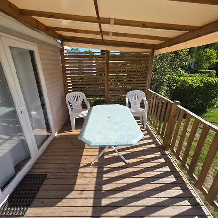 Sejour Normandie - Mobilhome Premium 2ch-5p Avec Clim-wifi-tv Dans L'eure - 163 * Ivry-la-Bataille