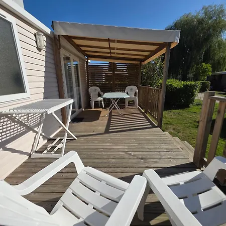 Sejour Normandie - Mobilhome Premium 2ch-5p Avec Clim-wifi-tv Dans L'eure - 163 Campingplatz